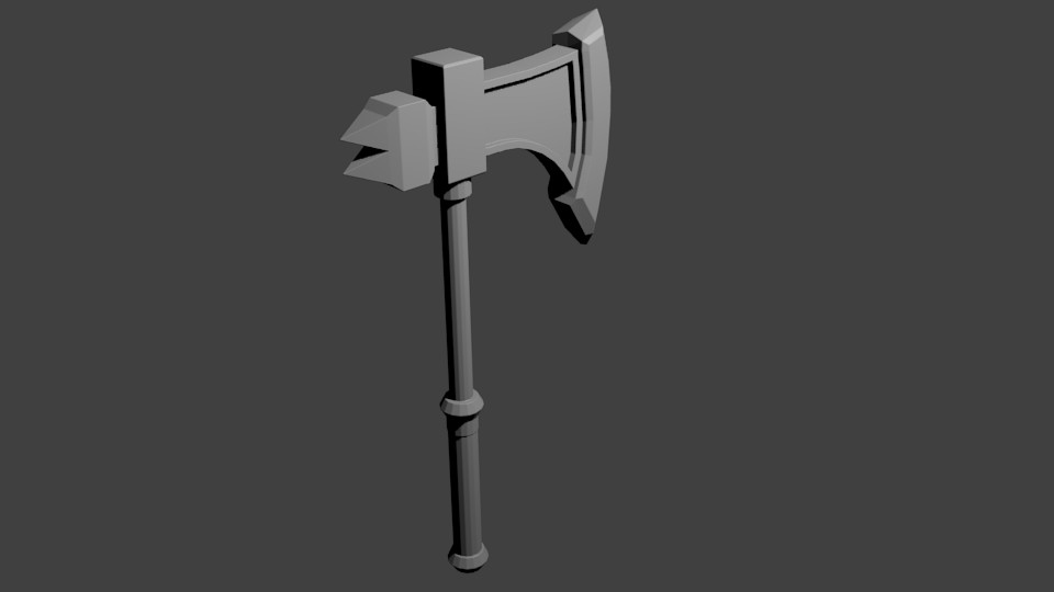 Axe Low Poly (I think it is :D ) preview image 1